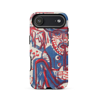 Smoking Peasant - Ernst Ludwig Kirchner iPhone-Hülle, 17 Air / Matt, Handyhüllen, Toby Leon