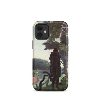 L'Incantatore di serpenti - Custodia per iPhone di Henri Rousseau, 12 Mini / Opaca, Custodie per telefoni cellulari, Toby Leon