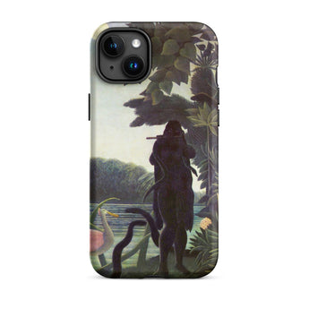 L'Incantatore di serpenti - Custodia per iPhone di Henri Rousseau, 15 Plus / Opaca, Custodie per telefoni cellulari, Toby Leon
