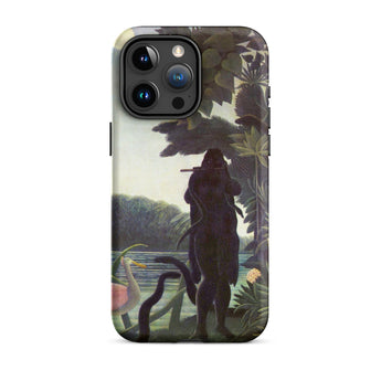 L'Incantatore di serpenti - Custodia per iPhone di Henri Rousseau, 15 Pro Max / Opaca, Custodie per telefoni cellulari, Toby Leon