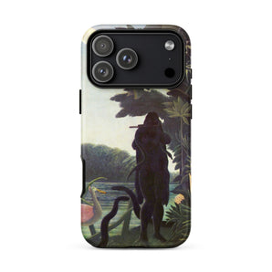 The Snake Charmer - Henri Rousseau Phone Case Iphone 17 Pro Max / Matte Phone Case Detailed Dark-toned Illustration Figure Jungle Vibrant
