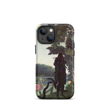 The Snake Charmer - Henri Rousseau Phone Case Iphone 13 Mini / Matte Phone Case Detailed Dark-toned Illustration Figure Lush Jungle Henri