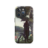 The Snake Charmer - Henri Rousseau Phone Case Iphone 16 Pro / Matte Phone Case Detailed Illustration Dark Silhouetted Figure Lush Henri