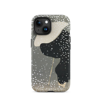 Snow - Kamisaka Sekka Meiji Art Phone Case, Iphone 15 / Matte, Mobile Cases, Toby Leon