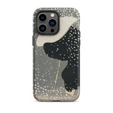 Snow - Kamisaka Sekka Meiji Art Phone Case Iphone 14 Pro Max / Matte Iphone Case Snowy Landscape Design Kamisaka Sekka, Japanese Meiji Art,