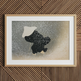 Snow - Kamisaka Sekka Meiji Period Art Print / Canvas, 30x20’’ / 76x51cm / Natural Frame / Matboard, Posters Prints & Visual Artwork, Toby