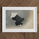 Snow - Kamisaka Sekka Meiji Period Art Print / Canvas, 30x20’’ / 76x51cm / White Frame / Matboard, Posters Prints & Visual Artwork, Toby