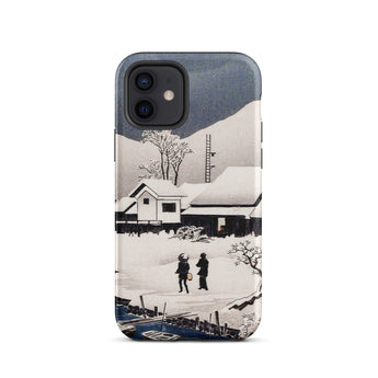 Snow at Nipponmatsu - Hiroaki Takahashi Phone Case, Iphone 12 / Matte, Mobile Cases, Toby Leon