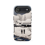 Snow at Nipponmatsu - Hiroaki Takahashi Phone Case, Iphone 17 Air / Matte, Mobile Cases, Toby Leon