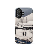 Snow at Nipponmatsu - Hiroaki Takahashi Phone Case, Iphone 17 / Matte, Mobile Cases, Toby Leon