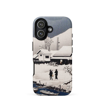 Snow at Nipponmatsu - Hiroaki Takahashi Phone Case, Iphone 17 / Matte, Mobile Cases, Toby Leon