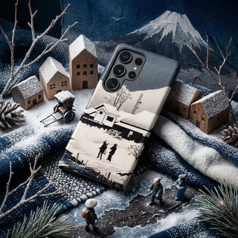 Snow at Nipponmatsu - Hiroaki Takahashi Phone Case, Mobile Cases, Toby Leon