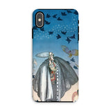 Soldier Summoning Birds - Kay Nielsen Phone Case Iphone Xs Max / Matte Phone Case Whimsical Illustration Nielsen Iphone Case, Soldier