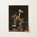 The Spanish Singer - Edouard Manet Art Print / Canvas, 12x16’’ / 31x41cm / Unframed / no Border, Posters Prints & Visual Artwork, Toby Leon