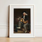 The Spanish Singer - Edouard Manet Art Print / Canvas, 12x16’’ / 31x41cm / White Frame / Matboard, Posters Prints & Visual Artwork, Toby
