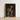 Framed Painting Man Black Hat Coat Acoustic Guitar Spanish Singer, Tears, Working Guitarist Caught, Mid-phrase, Bolero, Throwing, Shadow,