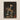 Framed Painting Man Black Attire White Headscarf Acoustic Spanish Singer, Tears, Working Guitarist Caught, Mid-phrase, Bolero Hat,