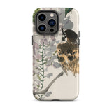Sparrow on a Branch - Kōno Bairei Meiji Bird Phone Case, Iphone 14 Pro Max / Matte, Mobile Cases, Toby Leon