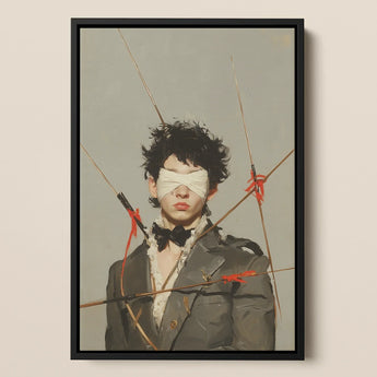 Spearhead - Dandyer Gay-Outlaw-Kunstdruck / Leinwand, 12x18’’ / 31x46cm / Schwarzer Rahmen, Poster Drucke & visuelle Kunstwerke, Toby Leon