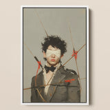 Spearhead - Dandyer Gay-Outlaw-Kunstdruck / Leinwand, 12x18’’ / 31x46cm / Weißer Rahmen, Poster Drucke & visuelle Kunstwerke, Toby Leon