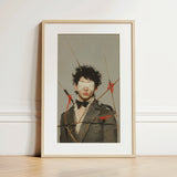 Spearhead - Dapper Gay Outlaw Art Print / Canvas, 12x18’’ / 31x46cm / Natural Frame / Matboard, Posters Prints & Visual Artwork, Toby Leon