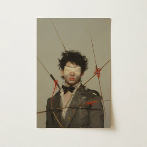 Spearhead - Dapper Gay Outlaw Art Print / Canvas, 12x18’’ / 31x46cm / Unframed / no Border, Posters Prints & Visual Artwork, Toby Leon