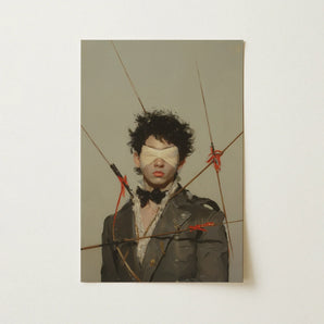 Spearhead - Dapper Gay Outlaw Art Print / Canvas, Gay Outlaw Dandy, Outlaw Dandy Art, Dandy Art Print