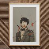 Spearhead - Dandyer Gay-Outlaw-Kunstdruck / Leinwand, 20x30’’ / 51x76cm / Naturrahmen / Passepartout, Poster Drucke & visuelle Kunstwerke, Toby Leon