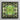 Black-framed Square Canvas Print Symmetrical Kaleidoscopic Design Green Morphs Aloe Vera, Verdant Rorschach Test, Trippy