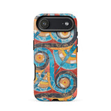 Frise en spirale - Étui Iphone Mosaïque Minoenne Emile Gillieron, 17 Air / Mat, Coques de Téléphone Mobile, Toby Leon