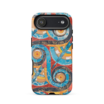 Frise en spirale - Étui Iphone Mosaïque Minoenne Emile Gillieron, 17 Air / Mat, Coques de Téléphone Mobile, Toby Leon