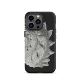 Spiral Shell - Custodia grafica per iPhone con vita marina di Ernst Haeckel, 13 Pro / Opaca, Custodie per telefoni cellulari, Toby Leon