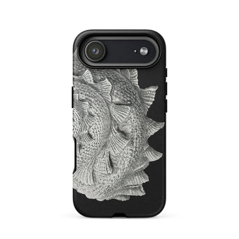 Spiral Shell - Custodia grafica per iPhone con vita marina di Ernst Haeckel, 17 Air / Opaca, Custodie per telefoni cellulari, Toby Leon