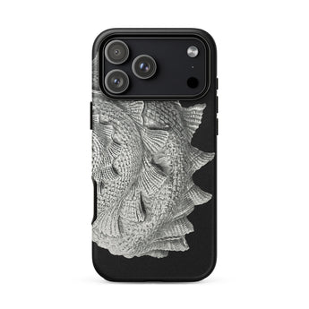 Spiral Shell - Custodia grafica per iPhone con vita marina di Ernst Haeckel, 17 Pro Max / Opaca, Custodie per telefoni cellulari, Toby Leon