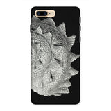 Spiral Shell - Custodia grafica per iPhone con vita marina di Ernst Haeckel, 8 Plus / Opaca, Custodie per telefoni cellulari, Toby Leon