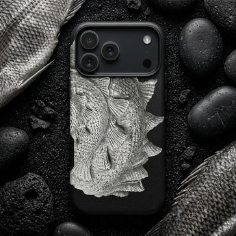 Spiral Shell - Custodia grafica per iPhone con vita marina di Ernst Haeckel, Custodie per telefoni cellulari, Toby Leon