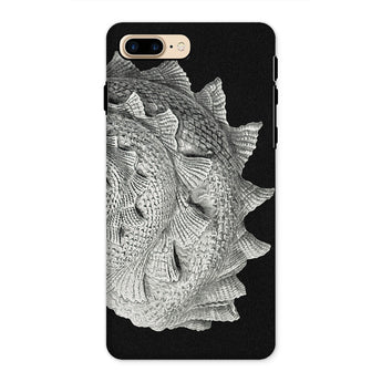 Spiral Shell - Ernst Haeckel Sea Life Graphic Phone Case Iphone 8 Plus / Matte Phone Case Fish Scale Design Ernst Haeckel Sea, Sea Life,
