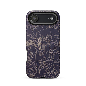 Spqr - Victor Proetz Phone Case Iphone 17 Air / Matte Black White Abstract Art Geometric Shapes Proetz’s, Mobile Cases