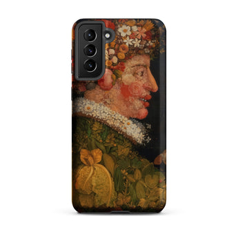 Spring - Giuseppe Arcimboldo Phone Case, Samsung Galaxy S21 Plus / Matte, Mobile Cases, Toby Leon