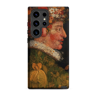 Spring - Giuseppe Arcimboldo Phone Case, Samsung Galaxy S24 Ultra / Matte, Mobile Cases, Toby Leon