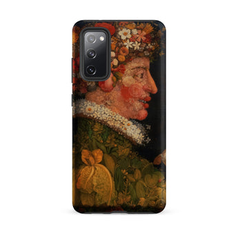 Spring - Giuseppe Arcimboldo Phone Case Samsung Galaxy S20 Fe / Matte Phone Case Detailed Portrait Man Adorned Vibrant Flowers Arcimboldo’s