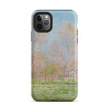 Spring in Giverny - Claude Monet Phone Case, Iphone 11 Pro Max / Matte, Mobile Cases, Toby Leon