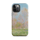Spring in Giverny - Claude Monet Phone Case, Iphone 12 Pro Max / Matte, Mobile Cases, Toby Leon
