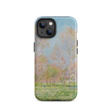 Spring in Giverny - Claude Monet Phone Case, Iphone 14 / Matte, Mobile Cases, Toby Leon