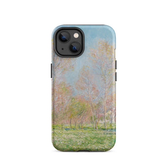 Spring in Giverny - Claude Monet Phone Case, Iphone 14 / Matte, Mobile Cases, Toby Leon