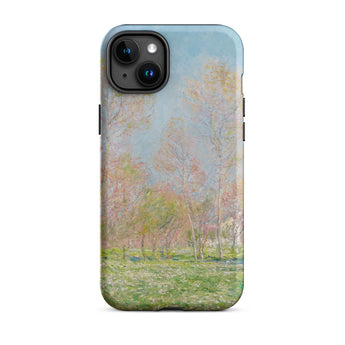 Spring in Giverny - Claude Monet Phone Case, Iphone 15 Plus / Matte, Mobile Cases, Toby Leon