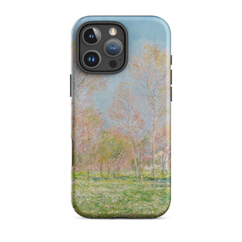 Spring in Giverny - Claude Monet Phone Case, Iphone 16 Pro Max / Matte, Mobile Cases, Toby Leon