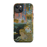 Spring - Michalina Janoszanka Phone Case Iphone 14 Plus / Matte Iphone Case Whimsical Colorful Illustration Frog-like Creature Natural