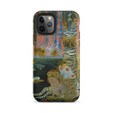 Spring - Michalina Janoszanka Phone Case Iphone 11 Pro / Matte Smartphone Case Fantastical Frog Landscape Design Janoszanka’s Spring