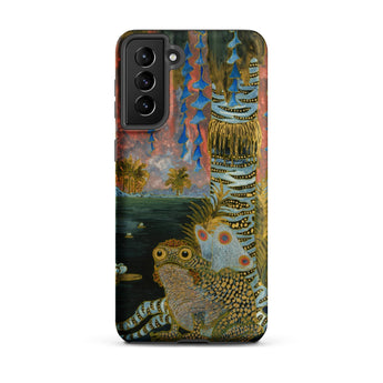 Spring - Michalina Janoszanka Phone Case Samsung Galaxy S21 Plus / Matte Vibrant Intricately Illustrated Phone Case Surreal Scene Detailed